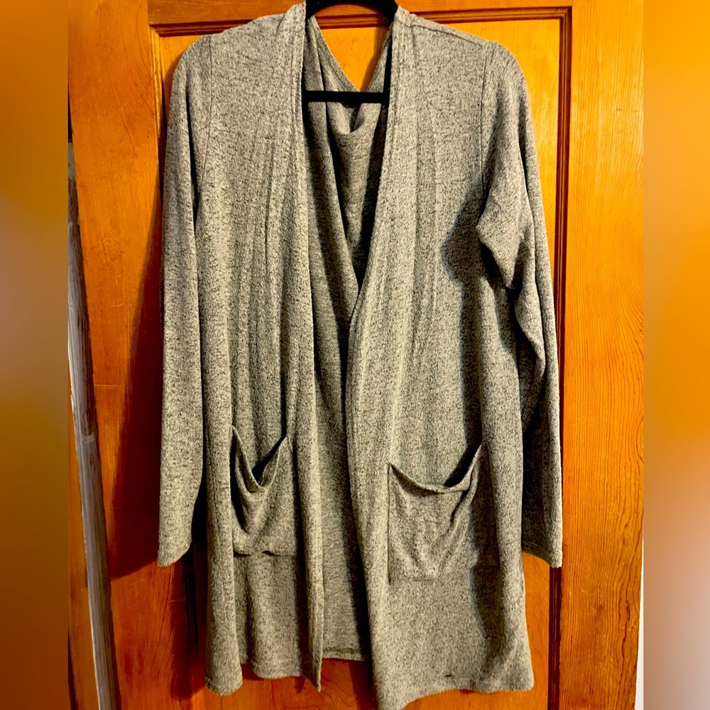 COPY - ZYIA Boyfriend Lounge Cardigan Army Green Size XL